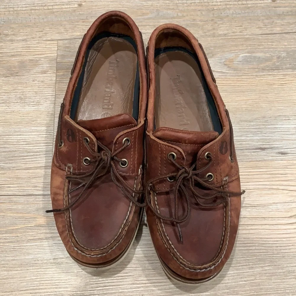 Timberland Leather Boat Shoes